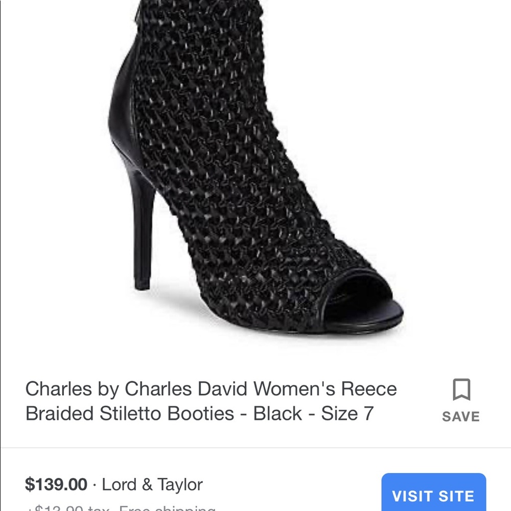 Open toe bootie
